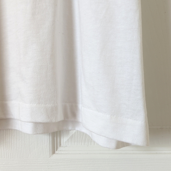 Screen Stars Best 80's Vintage Shells Florida Short Sleeve Crew T-shirt White L - Picture 7 of 9